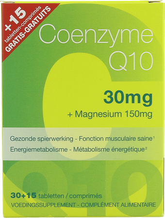 Coenzyme Q10 30mg+mg Energq 30+15 Comp Revogan 1