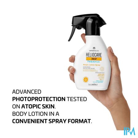 Heliocare 360 Pediat.atopic Lotion Ip50 Spray250ml 1