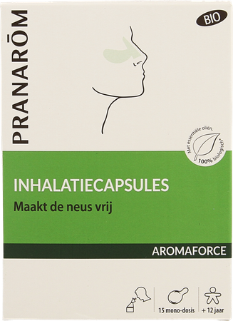 Aromaforce Bio Inhalatie Caps 15 Nf 1