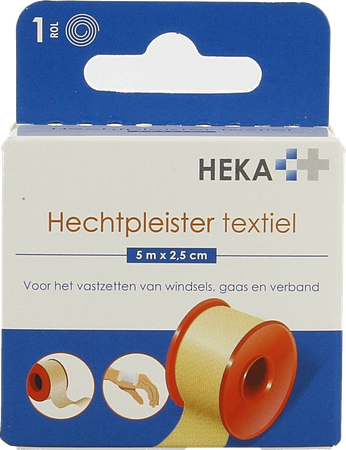 Hekaplast Zom Hechtpleister Text 5mx2,5cm Rg 1 1
