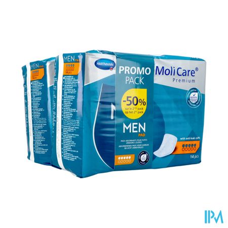 Molicare Premium Men Pad 5 Drops 2x14 Promopack