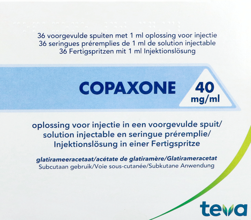 Copaxone 40mg/ml Opl Inj Voorgev.spuit 36x1ml 1