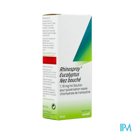 Rhinospray+eucal.nez Bouche 1,18mg/ml Spr Nas.10ml