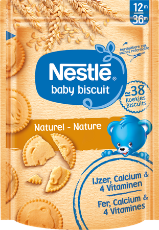 Nestle Biscuits Natuur Zakje 180g 1