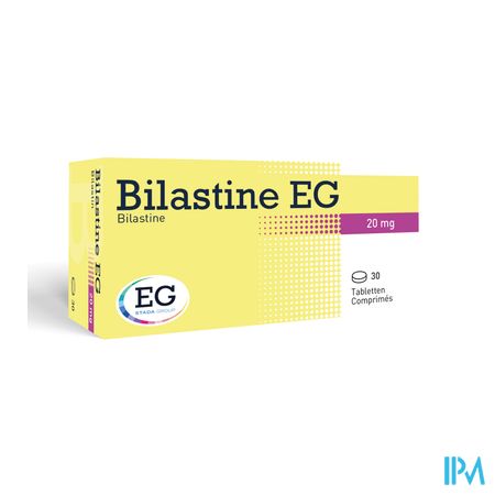 Bilastine EG 20Mg           Comp 30