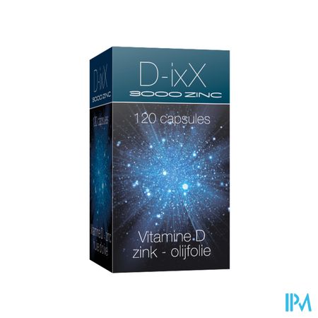 D-ixx 3000 Zinc Softcaps 120