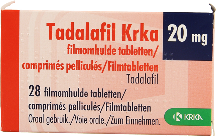 Tadalafil Krka Comp Pell 28 X 20mg 1
