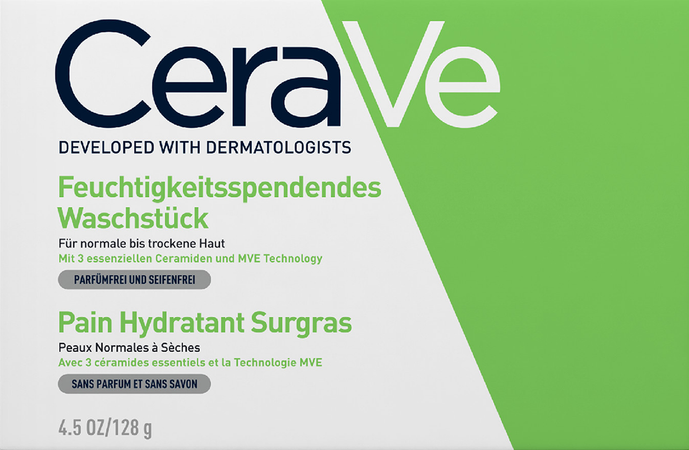Cerave Hydraterend Wastablet 128g 2