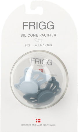 Frigg Fopspenen Butterfly T1 Silicon Slate/blue 2 1