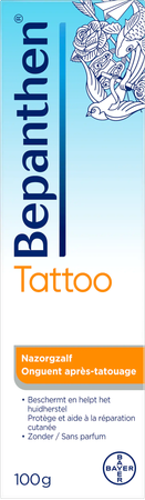 Bepanthen Tattoo Nazorgzalf 100g 1