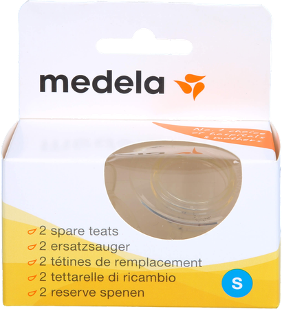 Medela Speen Silicoon Slow Flow 2 3