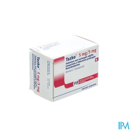 Tazko 5mg/5mg Impexeco Lib.prolong Blist. 98 Pip