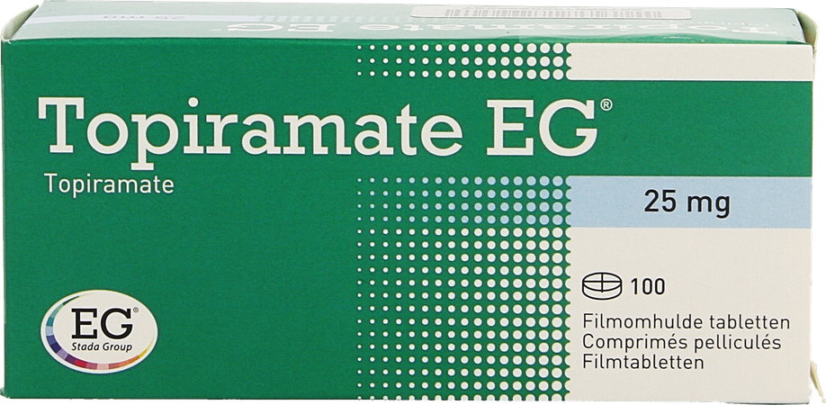 Topiramate EG 25Mg Filmomh Tabl 100X25Mg 1