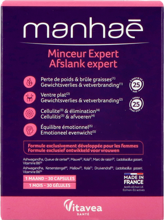 Vitavea Manhae Afslank Expert Caps 30 1