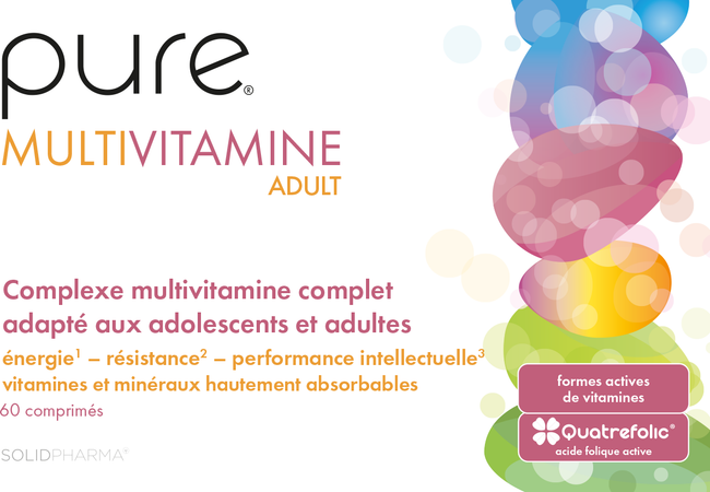 Pure Multivitamine Adult Comp 60 1