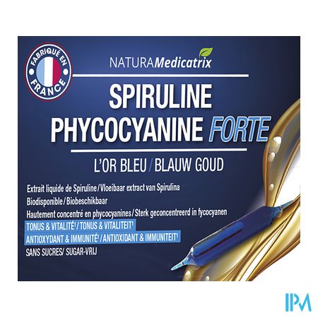 Spiruline Phycocyanine Forte Amp 20x5ml 3