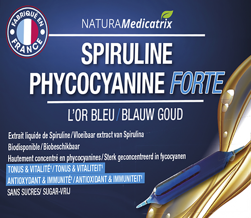 Spiruline Phycocyanine Forte Amp 20x5ml 3