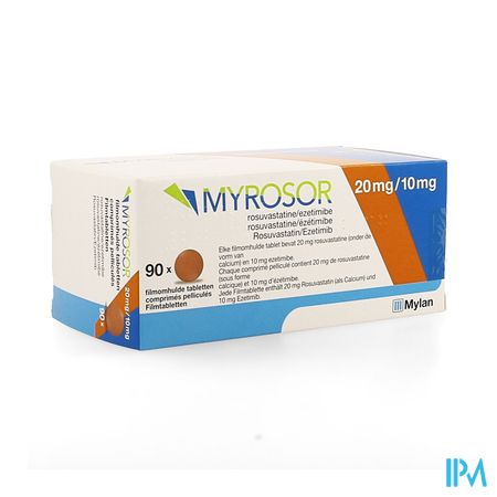 Myrosor 20mg/10mg Comp Pell 90