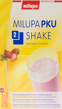 Milupa Pku 2 Shake Fraise Sach 10x50g