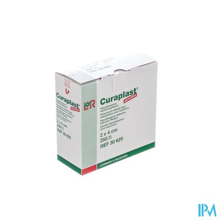 Curaplast Sensitiv Pans Adh 2x4cm 250 30625