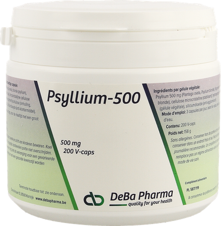 Psyllium Caps 200 Deba 4