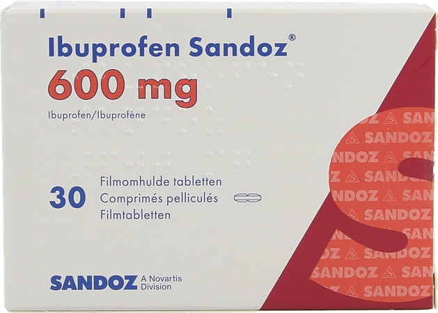 Ibuprofen Sandoz 600mg Filmomh Tabl 30 2