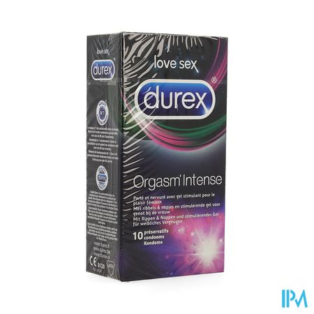 Durex Orgasm Intense Preservatifs 10