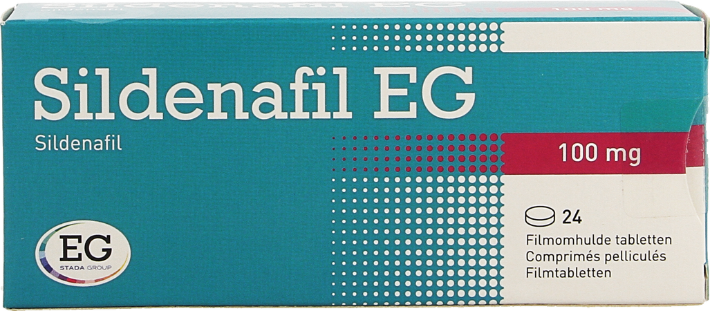 Sildenafil EG 100 Mg Filmomh Tabl 24 X 100 Mg 1