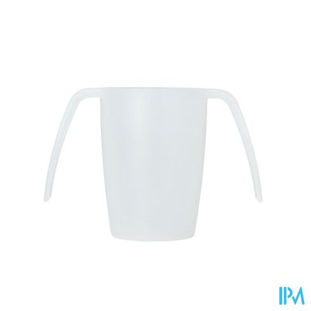 Beker 2 Handvatten Ergoplus Transp 250ml Advys