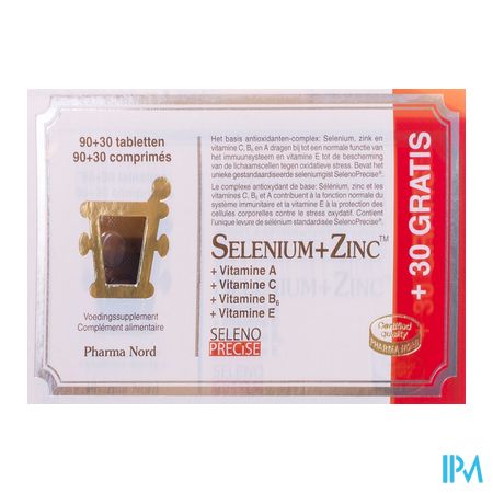 Selenium+zinc Tabl 120 (90+30)