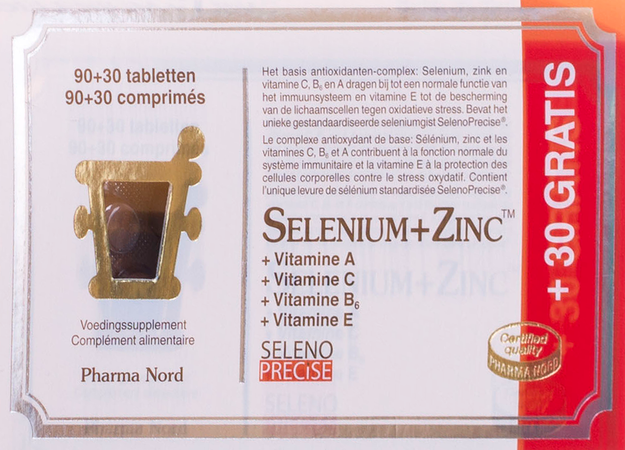 Selenium+zinc Tabl 120 (90+30)