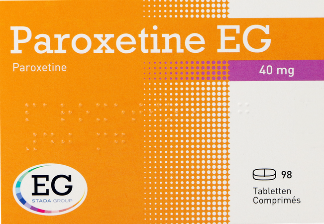 Paroxetine EG Tabl 98X40Mg 1