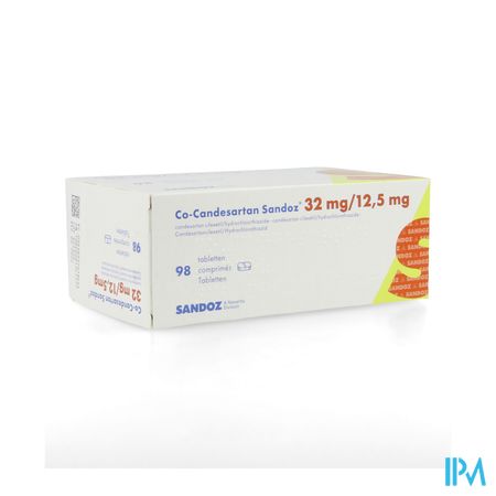 Co Candesartan Sandoz Tabl 98 X 32mg/12,5mg