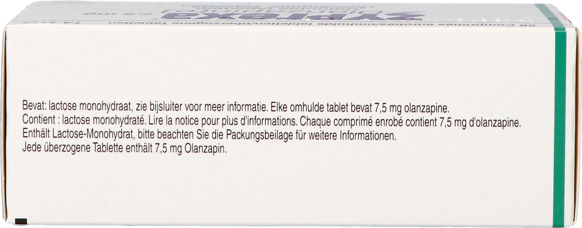 Zyprexa Comp Enrobe - Omhulde Comp 56 X 7,5mg 3