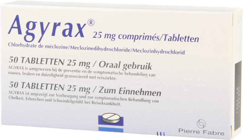 Agyrax 25mg Comp 50 12