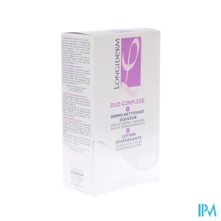 Longiderm Duo Complex Lot 125ml+lait Nett.200ml 1