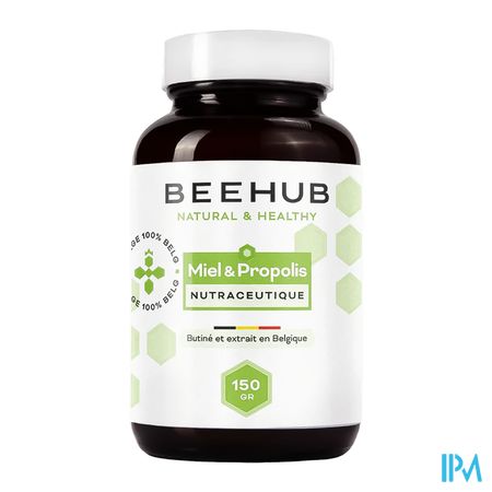 Beehub Miel Propolis 100% Belge 150g 1