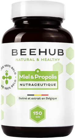 Beehub Miel Propolis 100% Belge 150g 1
