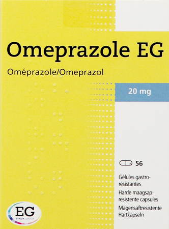 Omeprazole Eg 20mg Orifarm Maagsapresist Caps 56 4