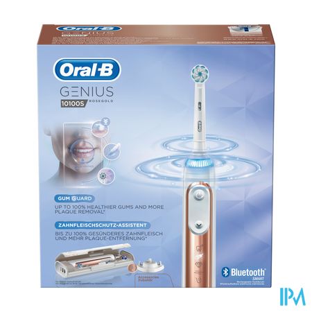 Oral-b Brosse Dents Genius 10100 S Rosegold