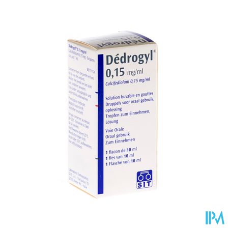 Dedrogyl Gutt Or 1 X 10ml 0,15mg/ml