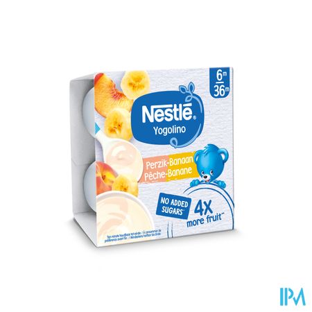 Nestle Yogolino Banaan Perzik 4x90g