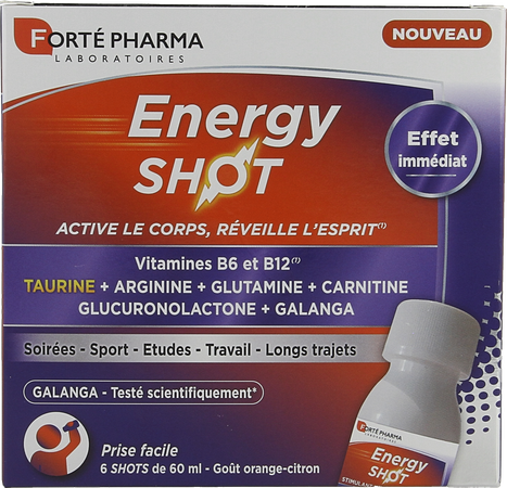 Energy Shot 6x60ml 1