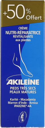 Akileine Herst. Cr Zeer Droge Voet. 75ml Gold -50% 3