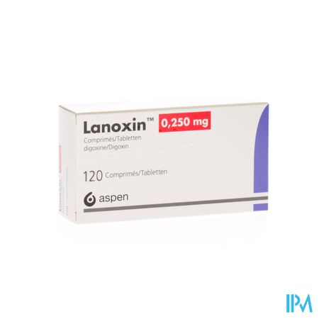 Lanoxin 250 Comp 120 X 0,250mg