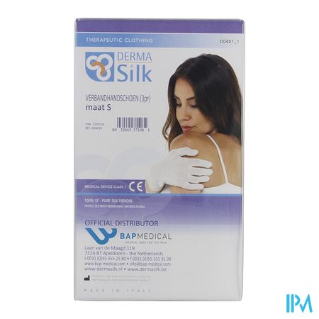 Dermasilk Verbandhandschoen Small 3paar 3017263 1