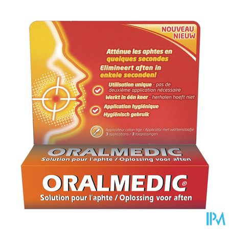 Oralmedic Contre Aphtes Applicateur 3