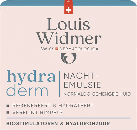Widmer Hydraderm Nachtemulsie Zonder Parfum 50ml 1