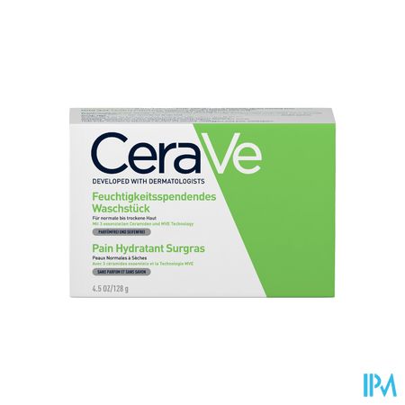 Cerave Pain Hydratant Surgras 128g