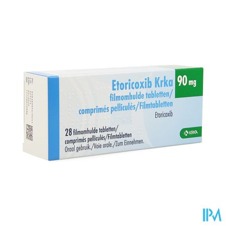 Etoricoxib Krka 90mg Comp Pell 28 X 90mg